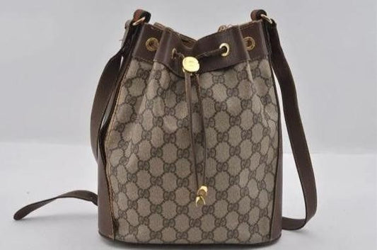 Gucci GG web bucket bag